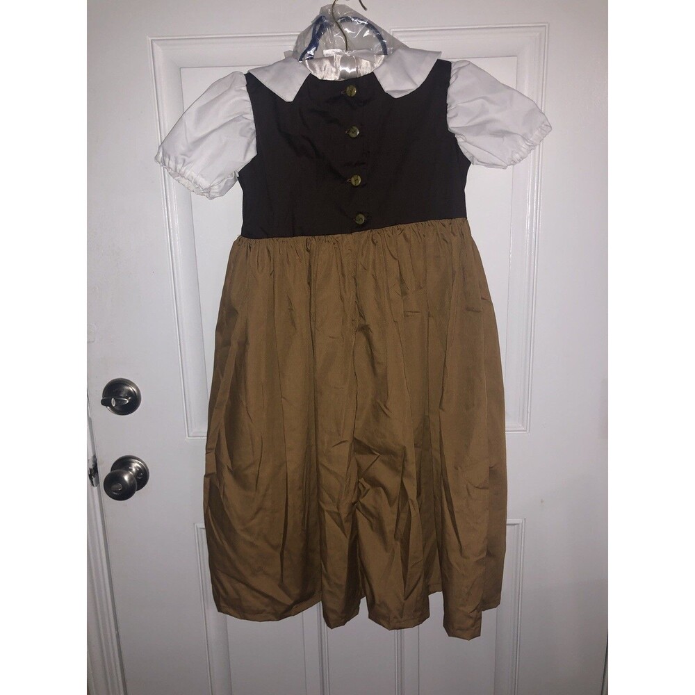 Disney Snow White Rags Dress Halloween Costume Size Homemade 6-7 Years NEW - Picture 5 of 15